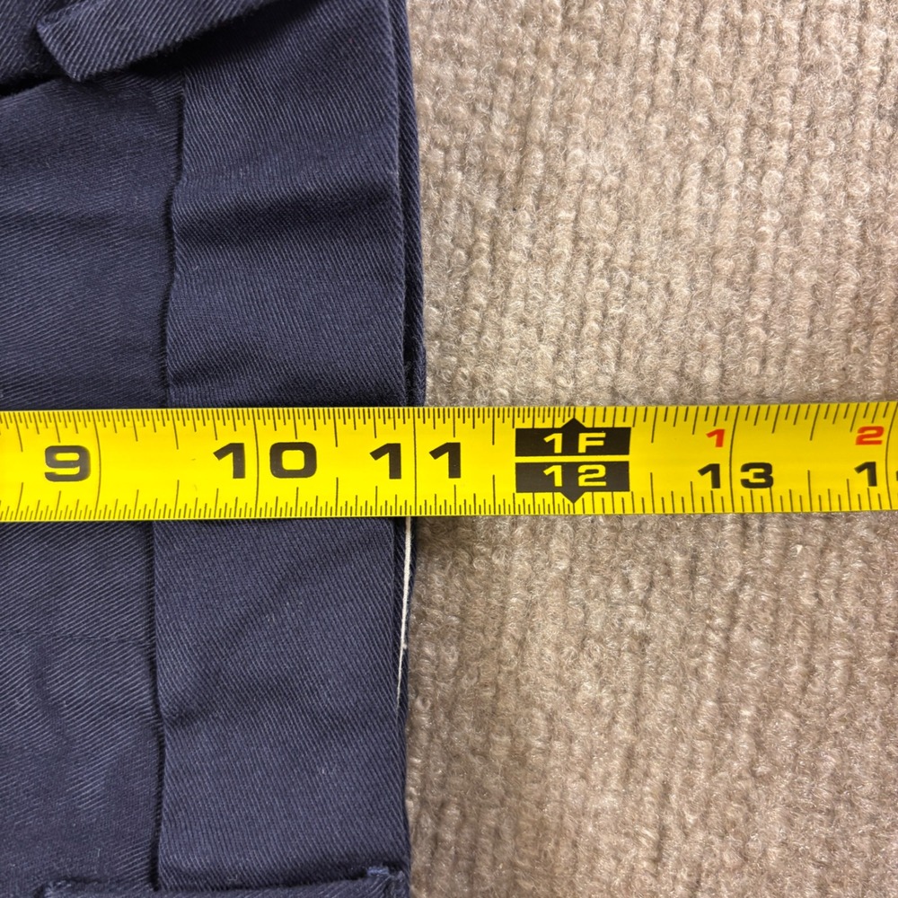 J. Crew Bedford Navy Blue Cotton Dress Pants Men's Size 34x31 EUC - Picture 7 of 9
